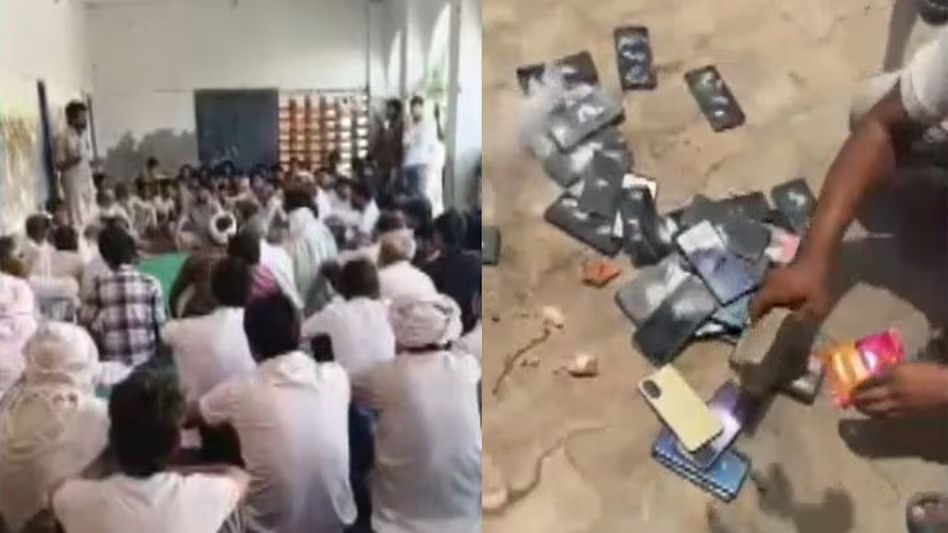 55 मोबाइल तोड़कर युवाओं ने लिया अपराध छोड़ने का संकल्प, नूंह के गांव की अनोखी पहल बनी मिसाल