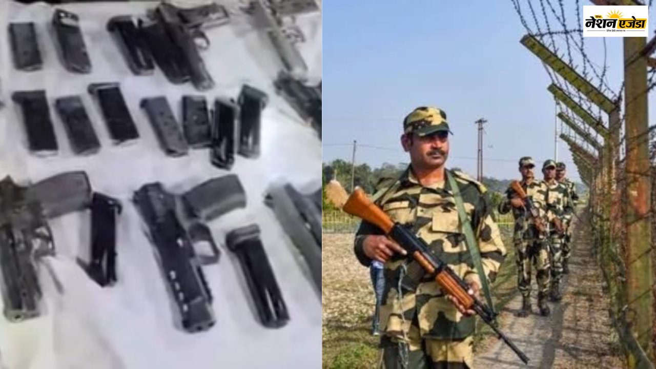 अमृतसर में हथियारों की खेप बरामद: अजनाला सेक्टर में BSF ने तस्कर को पकड़ा, एके-47 समेत बुलेटप्रूफ जैकेट मिली