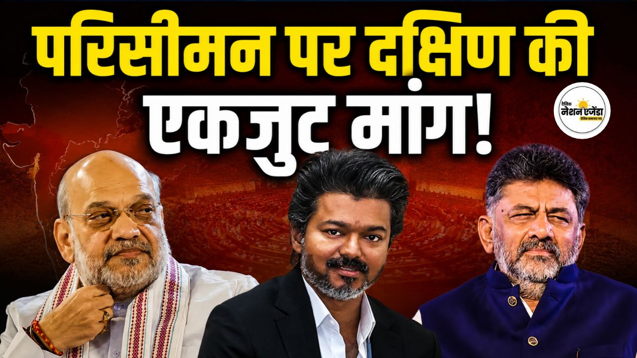 परिसीमन पर अमित शाह के सामने डीके शिवकुमार की बड़ी मांग, बोले- 543 लोकसभा सीटें 25 साल तक रहें; CM विजय ने भी उठाई आवाज